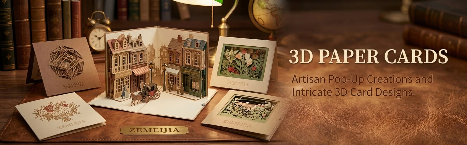 နှစ်သစ်ကူး 3D စက္ကူကဒ်